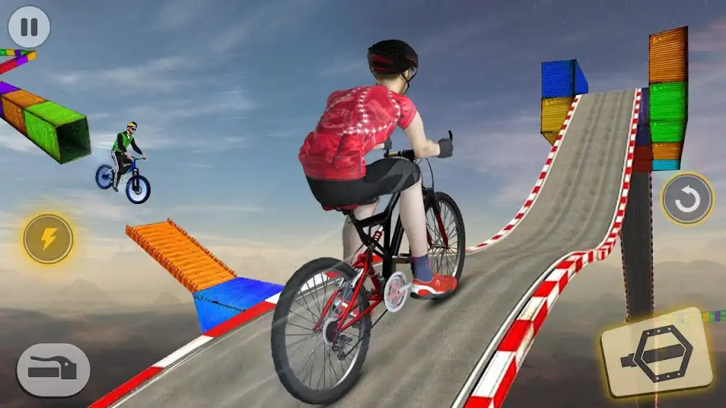 Play BMX Cycle Games - Stunt Games as an online game BMX Cycle Games - Stunt Games with UptoPlay
