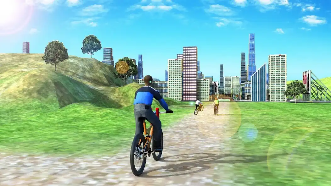 Play BMX Cycle Rider Cycle Racing as an online game BMX Cycle Rider Cycle Racing with UptoPlay