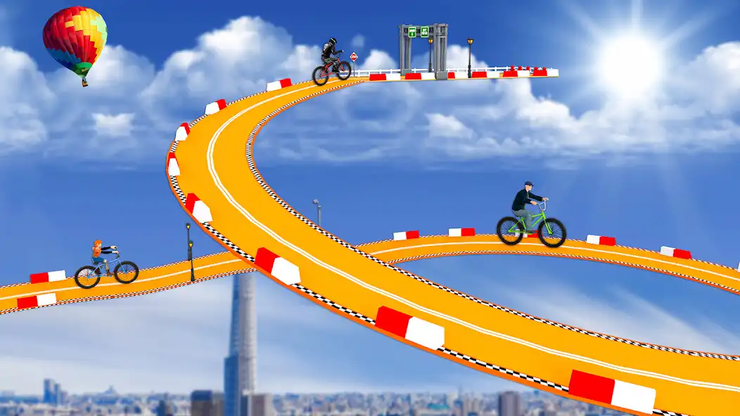 Play BMX Cycle Stunts Bicycle Games as an online game BMX Cycle Stunts Bicycle Games with UptoPlay