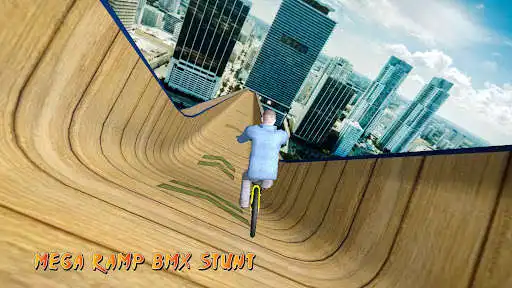 Play BMX Megaramp Stunts  and enjoy BMX Megaramp Stunts with UptoPlay