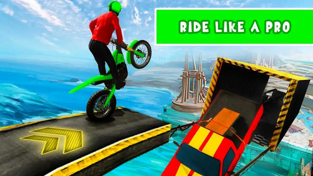 Play BMX Offroad Bicycle Stunt Race as an online game BMX Offroad Bicycle Stunt Race with UptoPlay