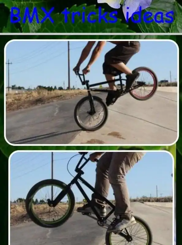 Play BMX tricks ideas
