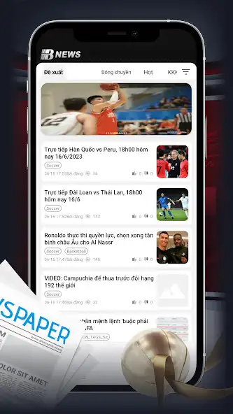 Play B NEWS- Watch sports  and enjoy B NEWS- Watch sports with UptoPlay