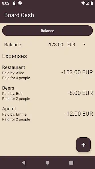 Play Board Cash - Split expenses as an online game Board Cash - Split expenses with UptoPlay