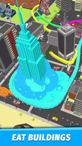Play Boas.io Snake vs City as an online game Boas.io Snake vs City with UptoPlay