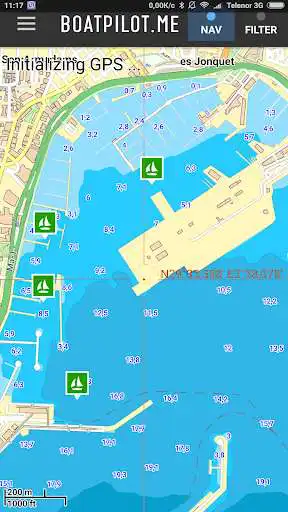 Play BoatPilot: free chartplotter as an online game BoatPilot: free chartplotter with UptoPlay