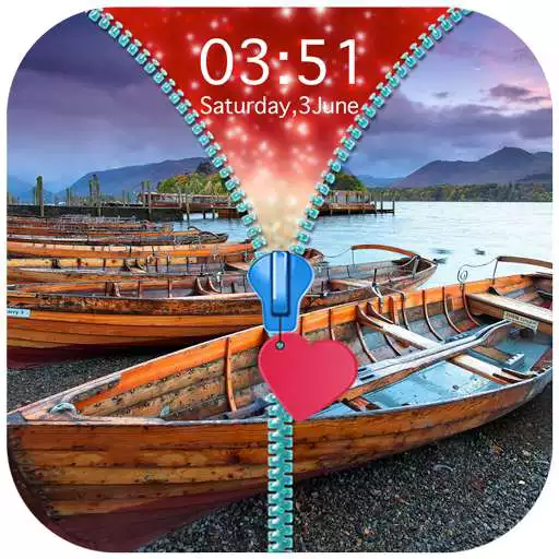 Free play online Boat Zipper Lock Screen APK