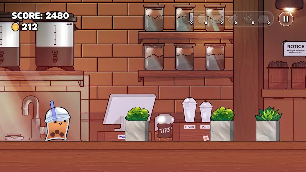 Play Boba Run as an online game Boba Run with UptoPlay