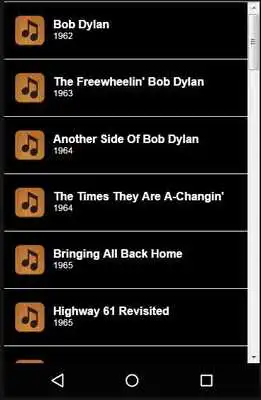 Play Bob Dylan Lyrics(1962-2016)