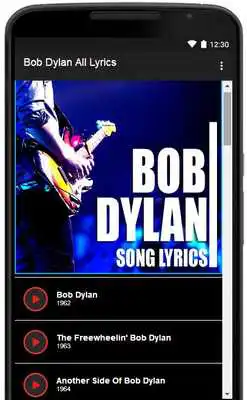 Play Bob Dylan Lyrics Full Albums