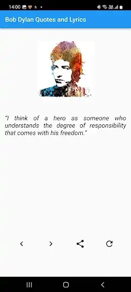 Play Bob Dylan Quotes and Lyrics as an online game Bob Dylan Quotes and Lyrics with UptoPlay