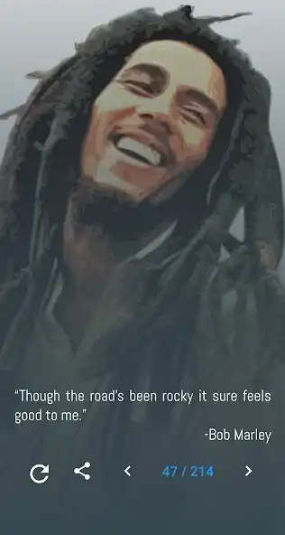 Play Bob Marley Quotes and Lyrics as an online game Bob Marley Quotes and Lyrics with UptoPlay