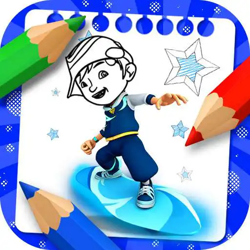 Play Boboiboy coloring cartoon game APK Play Boboiboy coloring cartoon game APK