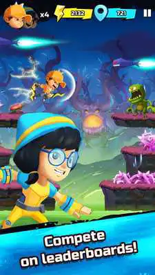 Play BoBoiBoy Galaxy Run: Fight Aliens to Defend Earth!
