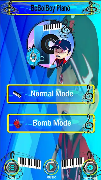 Play Boboiboy Piano Song Tiles as an online game Boboiboy Piano Song Tiles with UptoPlay