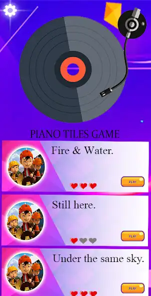 Play Boboiboy Piano Tiles Game  and enjoy Boboiboy Piano Tiles Game with UptoPlay