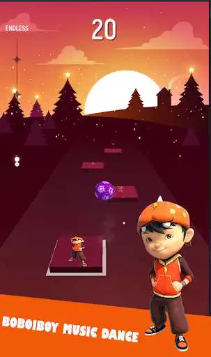Play Boboiboy Tiles Hop Music Game as an online game Boboiboy Tiles Hop Music Game with UptoPlay