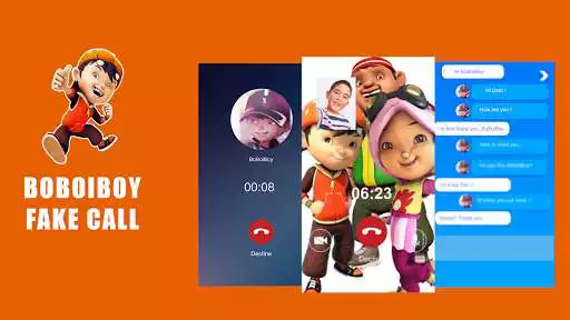 Play Boboi Boy Video Call & Chat Simulation  and enjoy Boboi Boy Video Call & Chat Simulation with UptoPlay