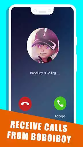 Play Boboi Boy Video Call & Chat Simulation as an online game Boboi Boy Video Call & Chat Simulation with UptoPlay