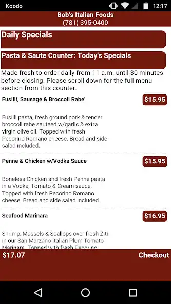Play Bobs Italian Foods as an online game Bobs Italian Foods with UptoPlay