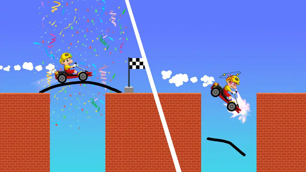 Play Bobs World: Draw Bridge Game  and enjoy Bobs World: Draw Bridge Game with UptoPlay