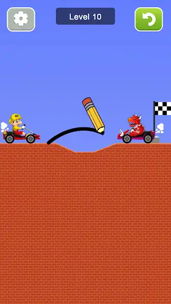 Play Bobs World: Draw Bridge Game as an online game Bobs World: Draw Bridge Game with UptoPlay