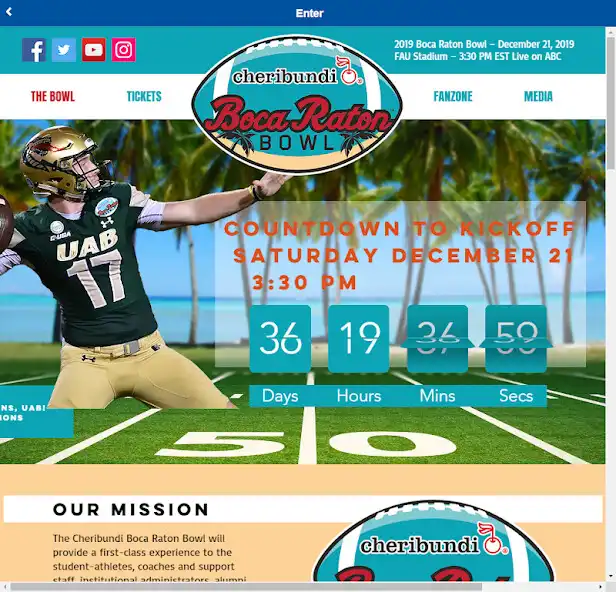 Play Boca Raton Bowl as an online game online Boca Raton Bowl with UptoPlay Play Boca Raton Bowl as an online game Boca Raton Bowl with UptoPlay