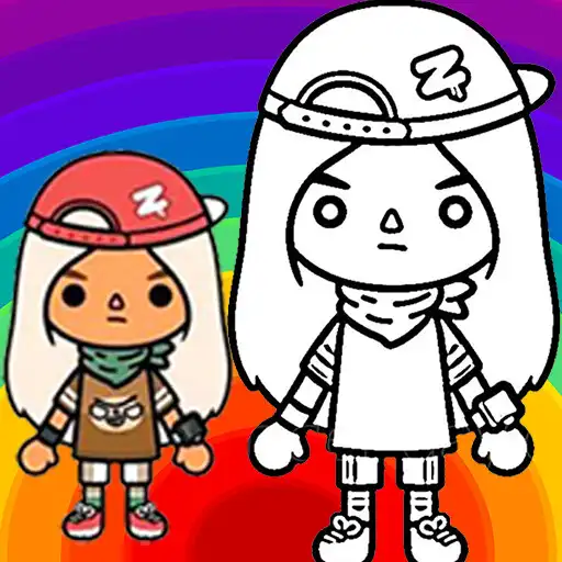 Play Boca Toca Life Coloring book APK