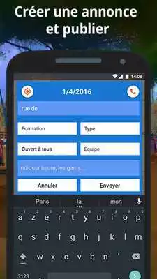 Play Boccer competition