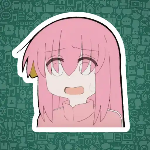 Play Bocchi the rock stickers APK