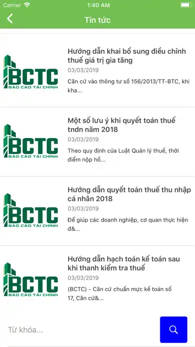 Play Báo Cáo Tài Chính - BCTC as an online game Báo Cáo Tài Chính - BCTC with UptoPlay