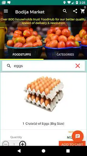 Play Bodija Market App (Foodstuffs and Groceries) as an online game Bodija Market App (Foodstuffs and Groceries) with UptoPlay