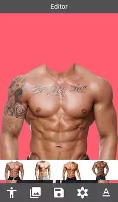 Play Body Builder Photosuit