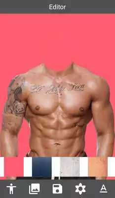 Play Body Builder Photosuit