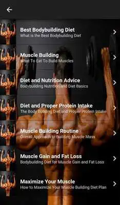 Play Bodybuilding Diet and Exercise