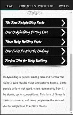 Play Bodybuilding Diet Food Recipes