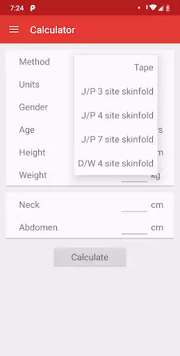 Play Body Fat Calculator