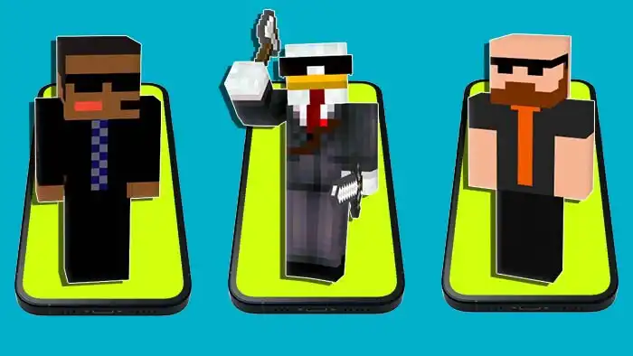 Play Bodyguard Skinpack Minecraft as an online game Bodyguard Skinpack Minecraft with UptoPlay