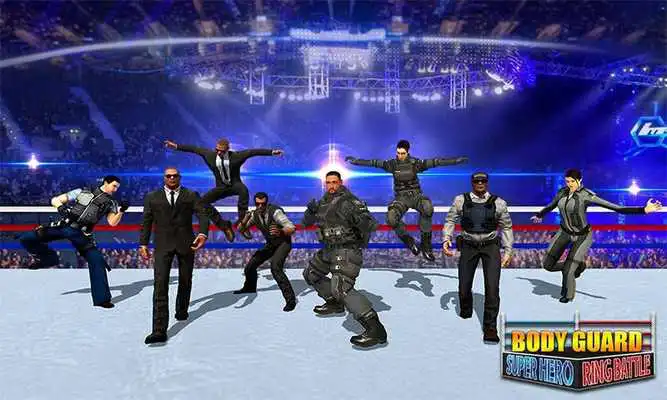 Play Bodyguard Superhero Ring Battle