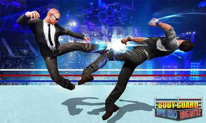 Play Bodyguard Superhero Ring Battle
