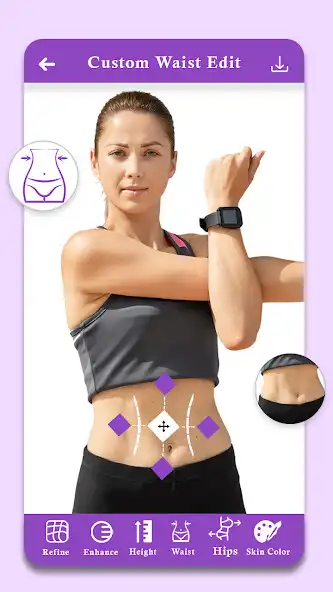 Play Body Shape - Custom Editor as an online game Body Shape - Custom Editor with UptoPlay