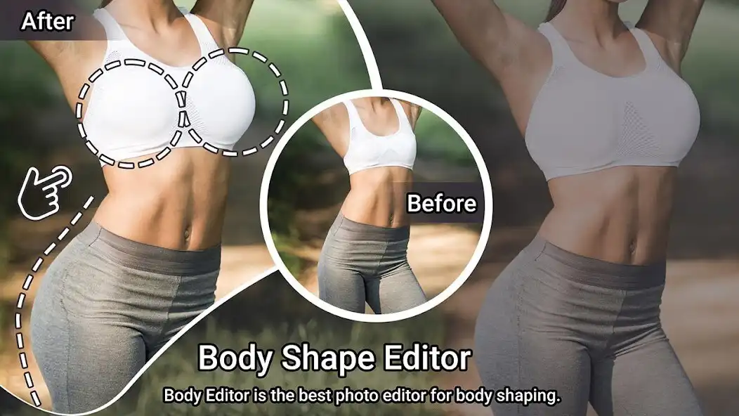 Play Body Shape Photo Editor - Body Retouch  Slim Face as an online game Body Shape Photo Editor - Body Retouch  Slim Face with UptoPlay