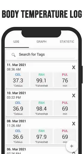 Play Body Temperature Log  and enjoy Body Temperature Log with UptoPlay