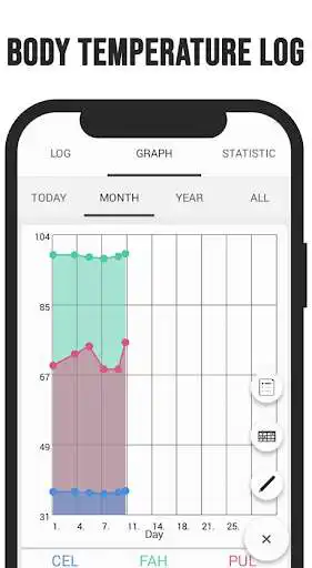Play Body Temperature Log as an online game Body Temperature Log with UptoPlay