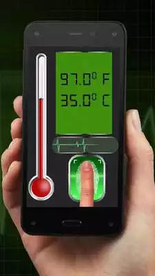 Play Body Temperature Scanner Prank