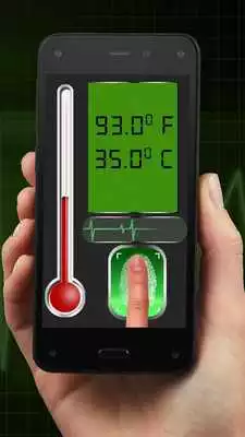 Play Body Temperature Scanner Prank