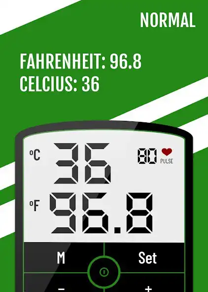 Play Body Thermometer Fever Tracker  and enjoy Body Thermometer Fever Tracker with UptoPlay