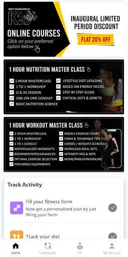 Play Body Transform By K10: Fat-Loss Diets & Workouts as an online game Body Transform By K10: Fat-Loss Diets & Workouts with UptoPlay