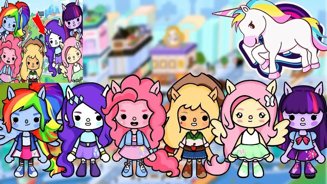 Play Boka Toka Pony Wallpaper as an online game Boka Toka Pony Wallpaper with UptoPlay