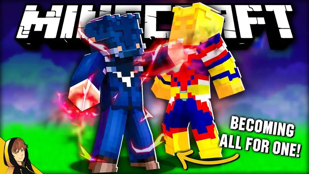 Play Boku No Hero BNH Mod For MCPE as an online game Boku No Hero BNH Mod For MCPE with UptoPlay